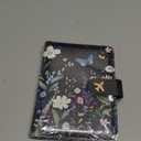 Passport Holder for Travel Essentials, RFID Blocking Leather Cover Wallet with Magnetic Closure, Aesthetic & Cute Passport Book Case for Women and Men - Starry Garden