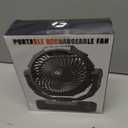 FRIZCOL 3-in-1 Camping Fan - Portable Fans Rechargeable - 24000mAh Battery Powered Fan with Light & Remote for Indoor, Outdoor, Tent, Travel, Fishing, Jobsite, Gifts for Men Dad Him - Black