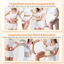 4-in-1 Body Sculpting Machine - Lymphatic Drainage Massager - Anit Cellulite Massage Tool Help Reduce Stretch Marks & Cellulite & Fat, Pain Relife Devices for Body (Belly, Legs, Arms, Butt, Low Back)