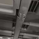 MaxWorks 50876 Collapsible Gray Rolling Folding Dolly Grocery Cart - Multi-Functional Teacher Dolly with Extra Storage, Durable Wheels, and Easy-to-Fold Design for Classroom, Office, Shopping