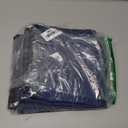 Bonuci 3 Pcs Laundry Sorter Replacement Bags Hamper Cart Removable Replacement Laundry Storage Organizer Bag Hamper Liner, No Hooks 14.76 x 8.66 x 21.65 Inch (Dark Blue)