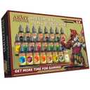 The Army Painter Speedpaint 2.0 Most Wanted Paint Set, 24 x 18 mL Acrylic Contrast Paints Including 2 Metallics, 1 Medium & 1 Free Brush for Miniature and Model Painting