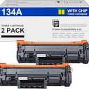 134A Black Toner Cartridge (with Chip) Replacement for HP 134A W1340A 134X W1340X Toner Cartridges Compatible with Laser Jet M209dw MFP M234dw M234sdn M234sdw Printer (2 Pack)