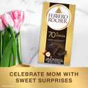 Ferrero Rocher premium chocolate bar, Dark chocolate bar, Hazelnuts and Cocoa Filling, Perfect Self Treat, 3.1 oz Each (EXP 10/27/26)