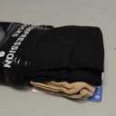 Compression Pantyhose for Women & Men, 2 Pairs 15-20mmHg Medical Graduated Compression Stockings Leggings (3X-Large, Open Toe/Black*beige/2 Pair)