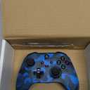 Kamylorus Wireless Controller for X-BOX Series X|S, X-BOX One & Windows 10/11, 2.4G Plug and Play Gaming Gamepad with 3.5mm Audio Jack, Supports Dual Vibration, Turbo (Blue Camo)