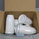 Upgraded Water Filter Replacement Fit for Zero Pitcher and Dispenser ZR-001 ZR-004 ZP-006 ZR-017, Five-Stage Filter System, Effectively Reducing Lead, Chromium, and Contaminants, 6 Packs, By BOGDA