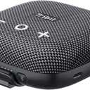 Tribit StormBox Micro 2 Wireless Portable Speaker: 10W Loud Deep Bass Sound, IP67 Waterproof Bike Speaker with Bluetooth 5.3, 12H Playtime, TWS Pairing for Camping Travel Hiking (Black)