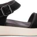 Eastland Women's Longwood Slide Sandal (8, Black)