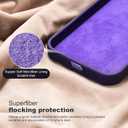 Designed for iPhone 12 Case with Magnetic Invisible Stand Compatible with MagSafe Military-Grade Protection Shockproof Silicone iPhone 12 Phone Cases for Women Men 6.1'' 2020,Purple, Mother Gift