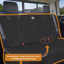 Reliadura Dog Car Seat Cover for Back Seat,Washable Bench Seat Cover for Truck,Nonslip Backseat Cover Protector for F150/Ram1500/GMC Sierra/Toyota/Chevrolet Silverado,Car Seat Covers for Dogs