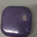 Daily Pill Organizer 4 Compartments, Small Pill Box Portable Travel Pill Case, Mini Pill Container for Purse Pocket, Compact Travel Medicine Organizer for Vitamin, Cod Liver Oil, Supplement (Purple)