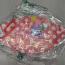 Party Hats for Kids Birthday Hats, DIY Mini Cone and Crown Set with Pom Poms, Small Paper Caps for Stuffed Animals, Pets or Toddler Decorations, Assorted Rainbow Colors