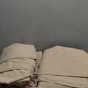 RYB HOME Noise Cancelling Curtains - 3 Layers Blackout Curtains Grommet Privacy Thermal Insulated Window Drapes for Living Room Wall Panels Studio Bedroom, 52 x 84 inches, Biscotti Beige, 2 Pcs