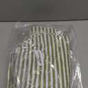 Walrus Heavy Duty Vinyl Tablecloth with Flannel Backing Waterproof Oil-Proof Plastic Table Cloth Stain-Resistant Wipeable Rectangle or Square Table Cover for Indoor and Outdoor (Stripe, 60X84 Inch)