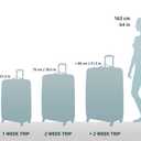 Samsonite Winfield 2 Hardside Expandable Luggage with Spinner Wheels, Purple, Checked-Large 28-Inch