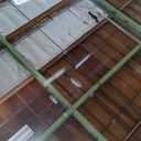 Full Length Mirror, 86"x46" Oversized Floor Mirror with Stand, Hanging Mounted for Bedroom, Living Room, Cloakroom, Black