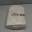 RUGSREAL Washable Round Rug 4x4 ft for Living Room Modern Round Rug Small Bedside Carpet with Rubber Backing Stain Resistant Small Entry Mat Neutral Circle Rug for Bedroom Nursery Home Decor, Beige