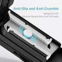 DEPAD Pill Cutter Splitter for Cutting Multiple Pills, Adjustable Pill Cutter Splitter for Small and Tiny Pills with Accurate Alignment, for Small or Large Tablets with Sharp Safe Blade