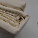Ashton Sheets 100% Egyptian Cotton King Size Sheet Set - 600 Thread Count Egyptian Cotton Sheets Set for King Size Bed (4 Pc, Ivory), Soft, Cooling, Luxury Hotel 16" Deep Pocket Sateen Weave Bedsheet