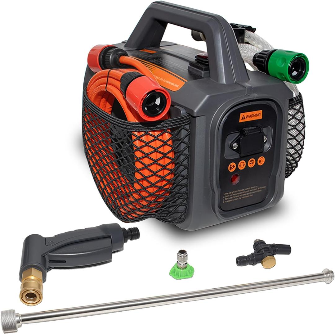 Updated ZPB140 Port A Blaster HVAC Coil Cleaning, Coil Jet Cleaner for ac Unit 120V 80W for Indoor or Outdoor, Flow Rate 4L/min, Working Pressure 0.7-1.0MPa