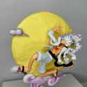 Anime One Piece Figure, Luffy Nika Form, Light-Up Version