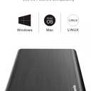 500GB Ultra Slim Portable External Hard Drive USB3.0 HDD Storage Compatible for PC, Desktop, Laptop, MacBook, Chromebook, Xbox One, Xbox 360, PS4 (Black)