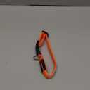 Vizpet LED Dog Collar, Light Up Dog Collar Adjustable USB Rechargeable Super Bright Safety Light Glowing Collars for Dogs(Medium,Orange) (Medium[14.96-19.68 inch])