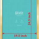 LaVie Home 20 x 25 Picture Frame, Large Poster Frame with High Definition Plexiglass, Horizontal or Vertical Wall Gallery Poster Frames Suitable for Photos, Artworks, Posters,Puzzle, Gold 1pc