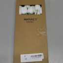 DOITOOL 8pcs White Tulips Artificial Flowers Bouquet Real Touch Lifelike Faux Tulips Decor for Wedding Centerpiece Living Room Home Decoration