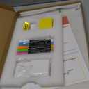 Acrylic Note Board Refrigerator Dry Erase Board Magnetic Clear 15x11 Includes 4 Dry Erase Markers