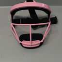 Dinictis Softball Face Mask, Lightweight, Comfortable, with Wide Field Vision, Durable and Safe Face Guards, Premium Protective Softball Fielder's Mask (Pink)