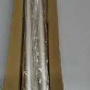 2Pack Silver Shower Curtain Rod 33 to 72Inch:Spring Tension Shower Rod for Bathroom Kitchen Doorway,Heavy Duty Adjustable Tension Shower Curtain Rod No Drilling No-Slip Easy Install,Matte Silver