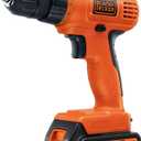 BLACK+DECKER 20V MAX POWERCONNECT Power Drill Cordless Drill Driver Electric Screwdriver with 30 Piece Bit Set and Drivers Kit, Battery and Charger Included (LD120VA)