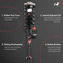 A-Premium Front Complete Struts Compatible with BMW [F10] 528i 535i, 2011-2016, w/o Electronic & Sport Suspension - 2x Replacement Suspension Shock Absorber with Coil Spring Assembly