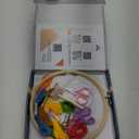 Bradove Classic Embroidery Stitches Practice Kit, Embroidery Kit for Beginners, Beginner Embroidery Kit for Adults, Hand Embroidery Kit for Kids, Stitches Kit