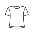 T-Shirt (Black), M, 2 Pack