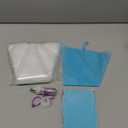 Riccle Piping Bags and Tips Set, 11.8 Inch 100 Anti Burst Piping Bags, 124 Pcs Cake Decorating Kit with 16 Piping Tips, 1 Reusable Pastry Bags, 3 Cake Scrapers, 2 Couplers, and 2 Icing Bags Ties