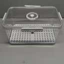 Bread Box for Homemade Bread Boxes for Kitchen Counter Airtight, Time Recording Bread Storage Container with Lid, Bread Containers Storage Airtight Loaf Bread Keeper, White