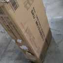 Twin Over Twin Over Twin Wood Bunkbeds with Ladder & Guardrails, Triple Bunk Bed w/Detachable Bunk Bed for Dorm, Bedroom,Guest Room,No Box Spring Needed,Easy Assembly, Black