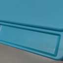 Loddie Doddie Foldable Lap Desk for Kids & Adults - Teal Blue Portable Plastic Table with Storage Pocket & Trays - Bed Desk, Car Tray & Travel Lap Table