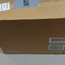 Christmas Village Houses, Snow Village Ice Rink with 8 Musical for Xmas Decorations Home Tabletop Display