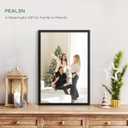 PEALSN 12x18 Picture Frame Black, Poster Frame for Wall Mounting Display Horizontally or Vertically Hanging, 1 Pack