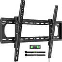 monTEK Heavy Duty Tilting TV Wall Mount for 60120 Large TVs up to 300 lbs, 4X Safety Tested, 10 Tilt for Glare-Free Viewing, Low Profile Slim Bracket, Max VESA 900x600, Fits 16/18/24 Studs