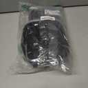 BAGAIL 4 Set/6 Set/8 Set Compression Packing Cubes Travel Accessories Expandable Packing Organizers (Half Mesh, 6-Black)