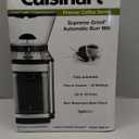 CUISINART Coffee Grinder, Electric Burr One-Touch Automatic Grinder with18-Position Grind Selector, Stainless Steel, DBM-8P1