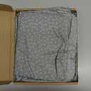 Amazon Basics Lightweight Breathable Brushed Microfiber Wrinkle Resistant 3-Piece Bed Sheet Set with 14-Inch Deep Pockets, Twin, Gray Arrows, Printed