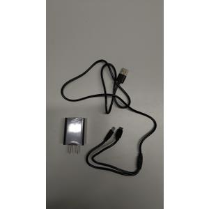 USB Dual Type C and Microb Connector to USB A Flat Cable