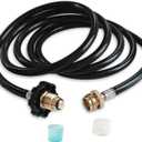 F273704 10FT Propane Adapter Hose for Mr Heater Buddy Series,for Big Buddy/Little Buddy/Portable Buddy Accessories to Propane Tank,Propane Heater Adapter Hose,for Buddy Flex Heater Hose to Propane Keg