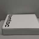 tomtoc Travel Backpack 40L, TSA Friendly Flight Approved Carry-on Luggage Hand Water-resistant Lightweight Business Rucksack, Durable Large Weekender Bag Daypack Fits 17.3 Inch Laptop (Silver Gray-Ripstop)